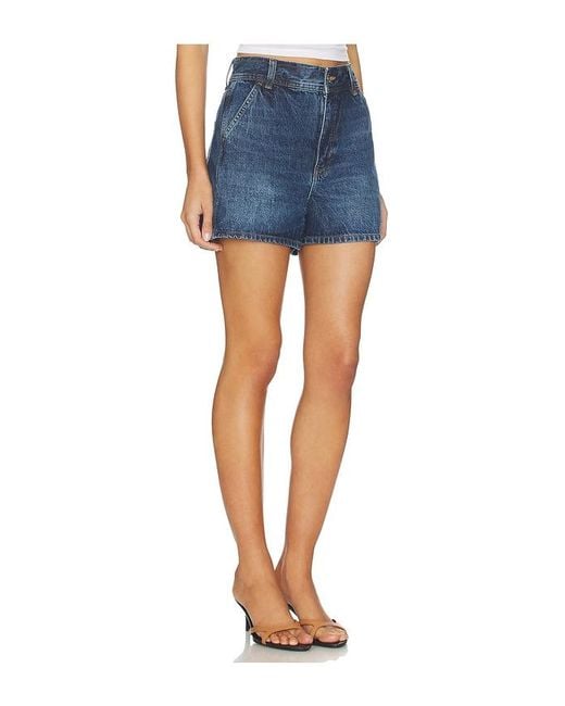 FRAME Blue The Dockside Short