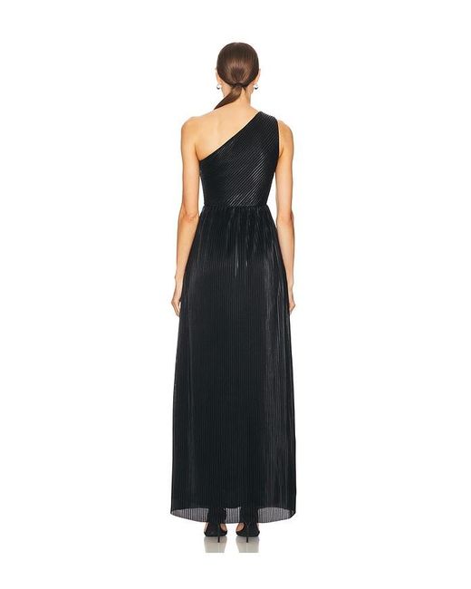 House of Harlow 1960 Black X Revolve Claire Pleated Gown
