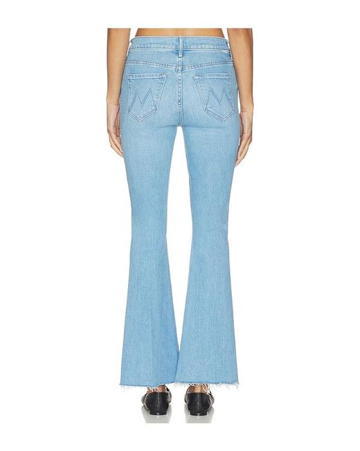 Mother Blue The Weekend Fray Jeans