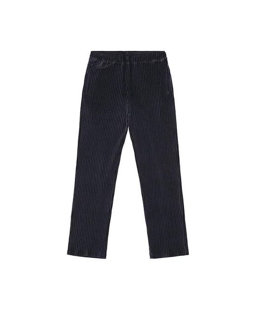 KROST Blue Magma Velour Pants for men