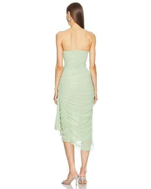 Michael Costello Green X Revolve Rosemary Midi Dress