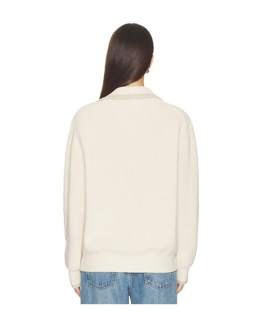 SRG Blue Dae Contrast Polo Sweater