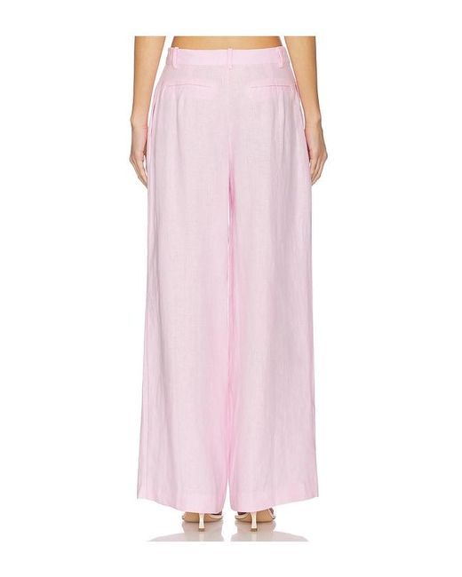 Faithfull The Brand Pink Sofia Trouser