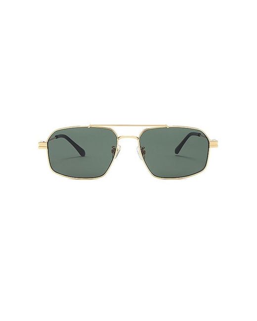 Devon Windsor Green Lagos Sunglasses