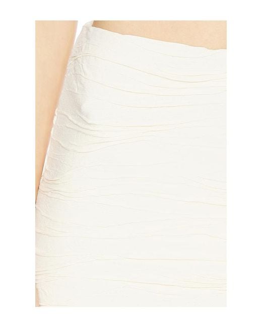 Devon Windsor White Jace Mini Skirt