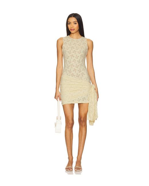 Vestido Soleil En Talla En Lioness de color Natural