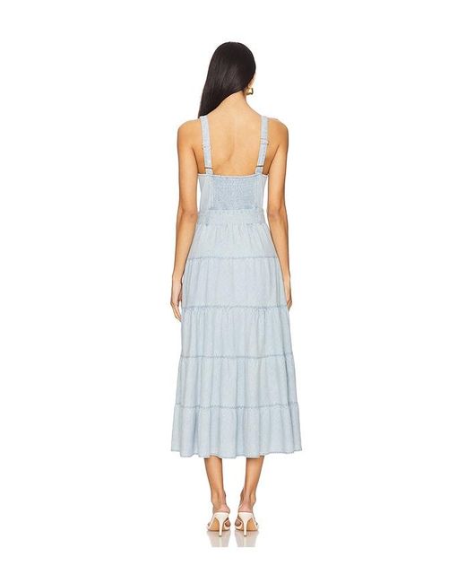 Vestido Midi Lainey En Color Bebe Azul Talla (También En S, Xs, M, Xl) Show Me Your Mumu de color Blue