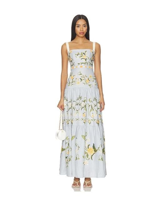 Agua Bendita White Lima Valle Dress