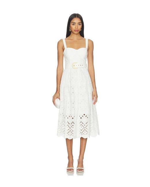 Cara Cara White Calypso Dress