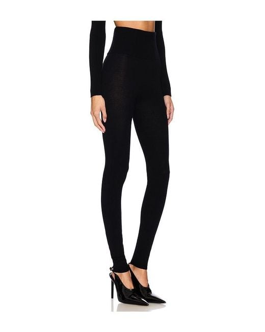 Wolford Black Wool-Ford Leggings