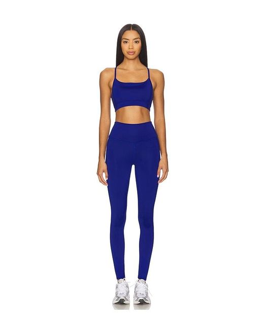 Varley Blue Assure High Rise 28 Legging