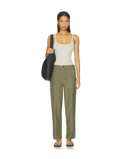 Nili Lotan Green Earl Pant
