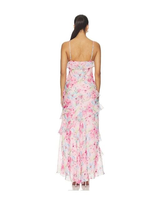 Astr Pink Amiya Dress