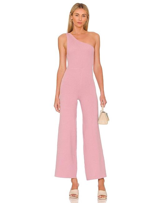 Free People Pink Waverly Jumpsuit