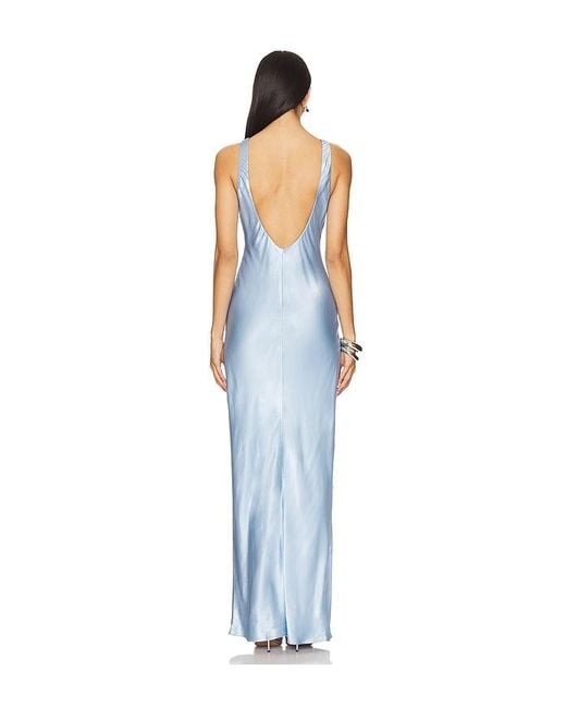 Line & Dot Blue Adelyn Dress