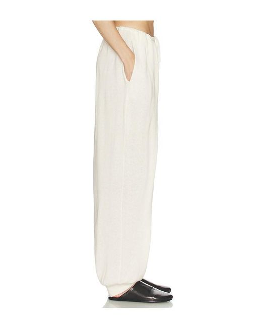 Helsa White Dalisay Knit Pant