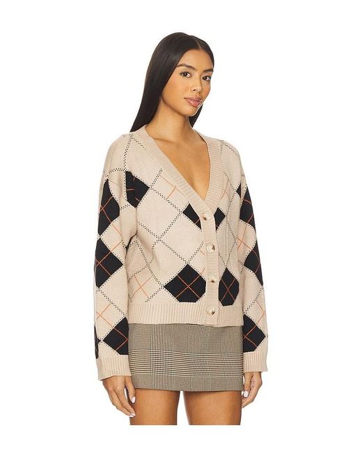 ALL THE WAYS Natural Sara Argyle Cardigan