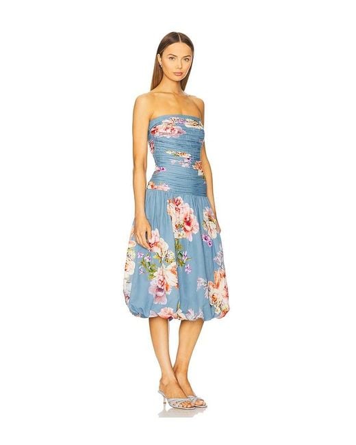 Vestido Midi Dress En Color Azul Talla (También En M, S, Xs) Hemant & Nandita de color Blue