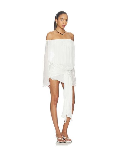 Benni White Bernie Mini Dress