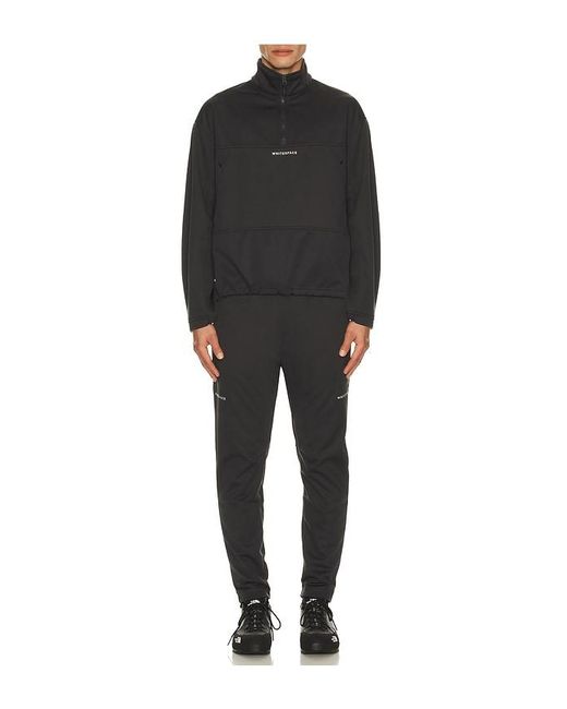 White/space Black Travel Pants Softshell for men