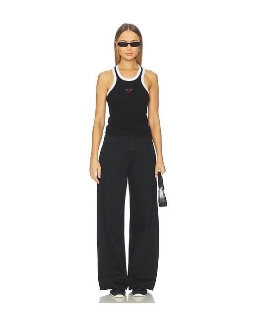 Terez Black X Revolve Chicago Bulls Scoop Armhole Rib Tank Top