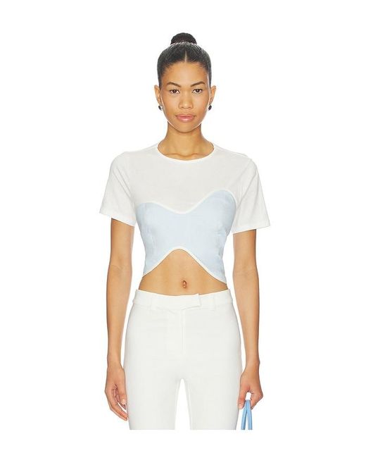AZULU White Ceci Top