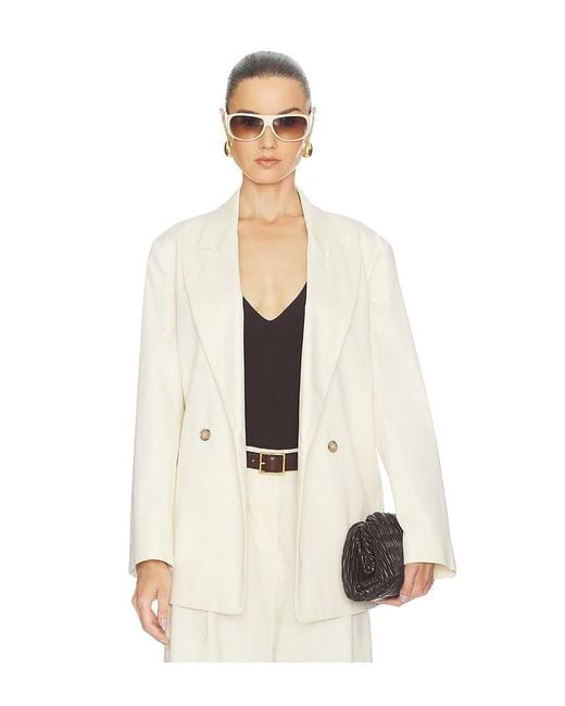FRAME Natural The Lounge Blazer