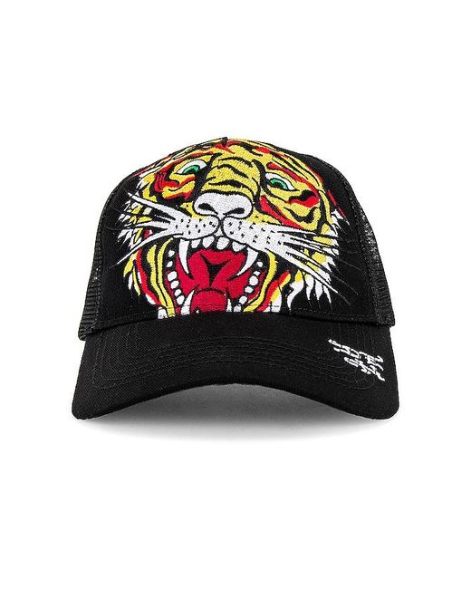 Ed Hardy Black Tiger Head Hat