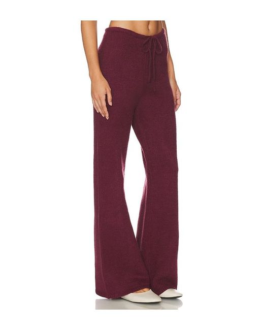 SNDY'S Red Maja Knit Pant