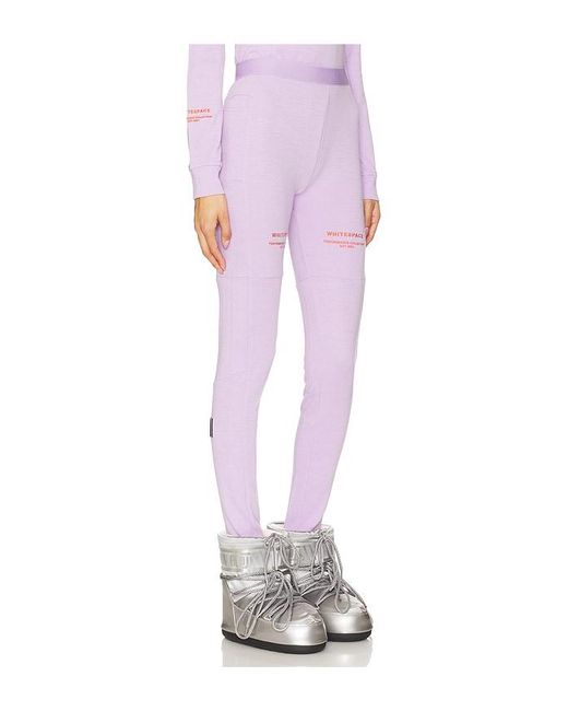 White/space White Merino Baselayer Pant