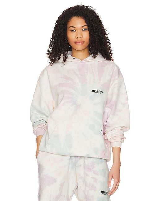 Represent X Revolve Owners Club Hoodie in White | Lyst UK