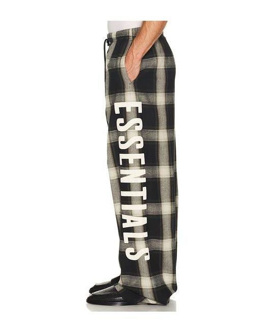 Fear Of God Black Lounge Pant for men