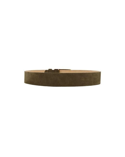 L'Agence Multicolor 'Agence Cebo Grooved Rectangular Belt