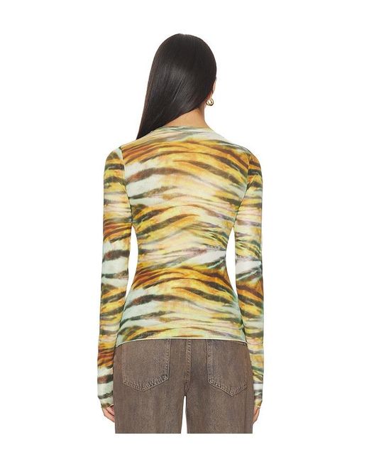 AFRM Yellow Kaylee Top