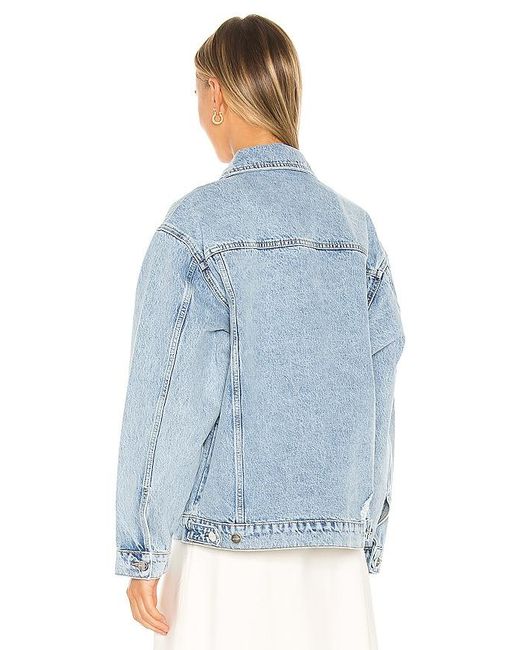Anine Bing Blue Rory Denim Jacket