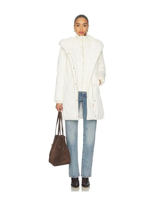SOIA & KYO White Camelia Jacket