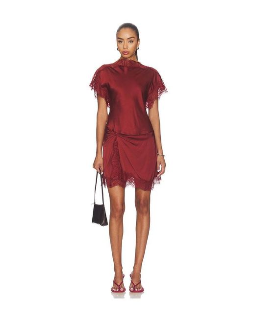 A.L.C. Red Luna Top