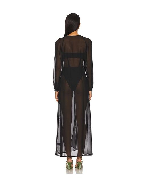 LSPACE Black Anna Cover Up