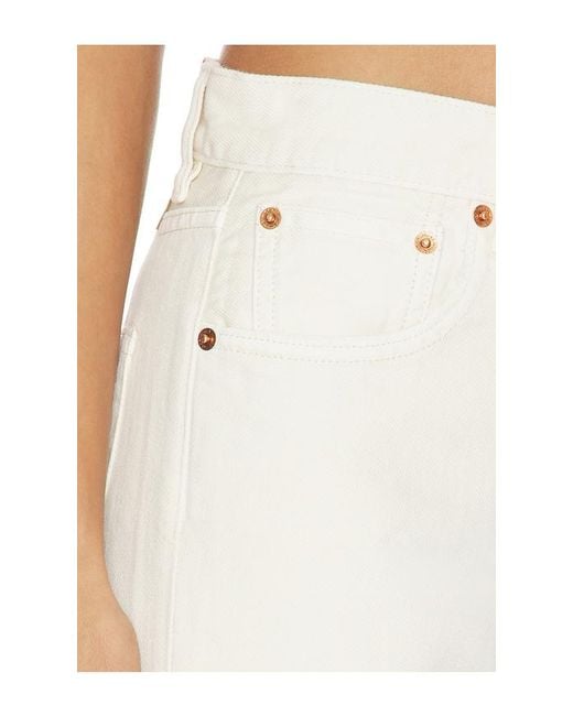 Denimist White Lucy Boyfriend Jean