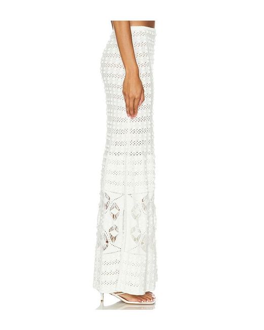 Tularosa White Jagger Skirt