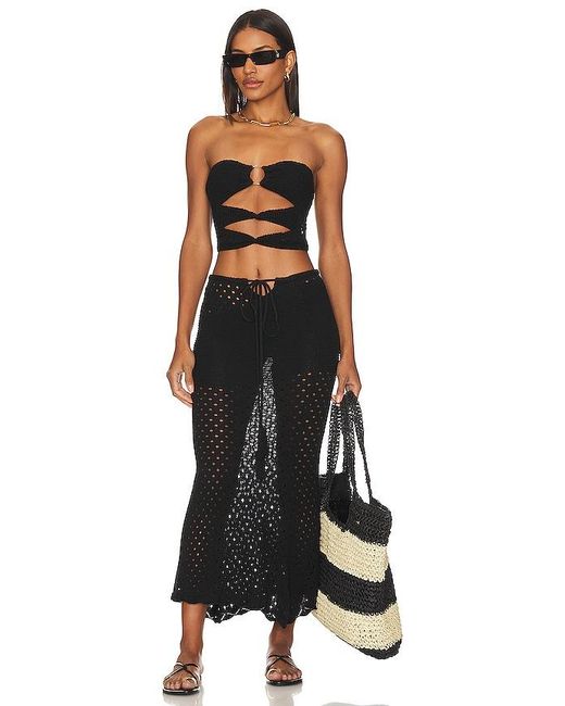 SNDY'S Black X Revolve Whitehaven Top