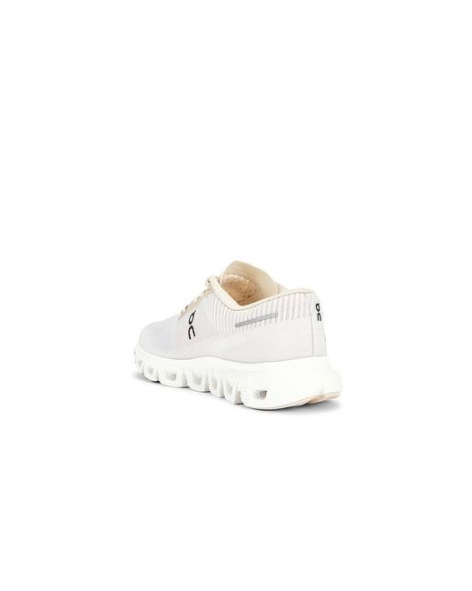 On Shoes White Cloud 6 Push Sneaker