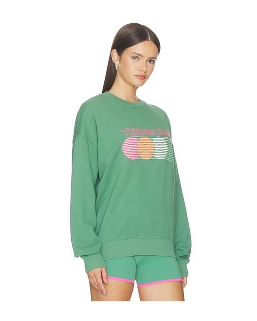 Beach Riot Green Devyn Oversized Sweatshirt