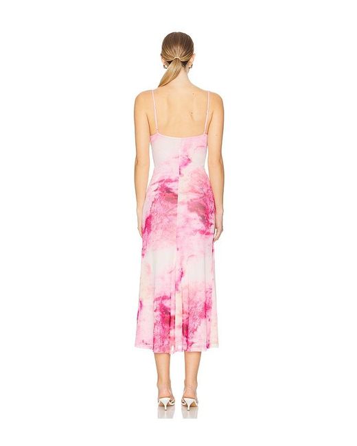 Bardot Pink Adoni Midi Dress