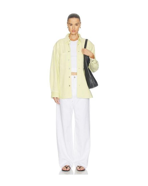Agolde Yellow Laria Shirt