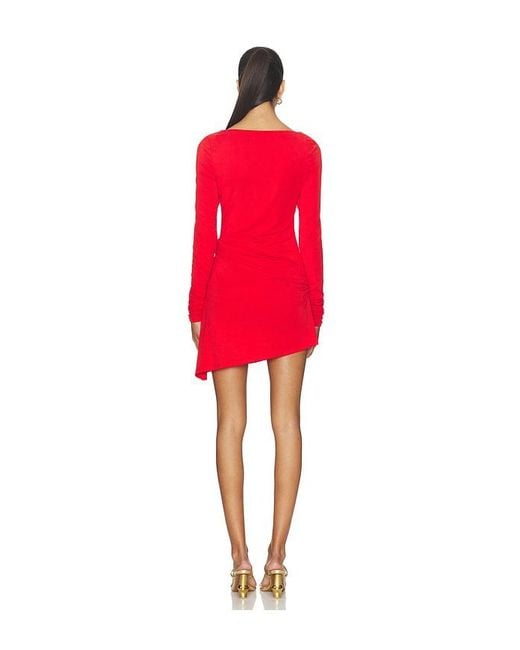 Madison The Label Red Paris Mini Dress