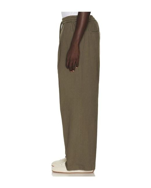 Fear Of God Green Pleat Front Drawstring Pant for men