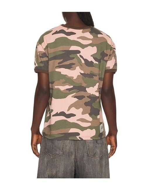 ANDERSSON BELL Multicolor Essential Camouflage Ringer T-Shirt for men