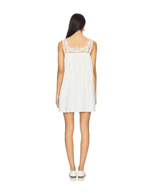 Tularosa White Peyton Mini Dress