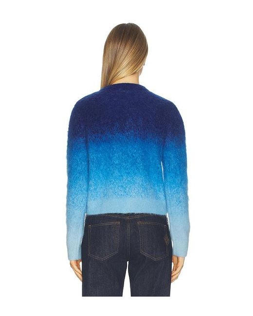 Casablanca Blue Gradient Orchid Sweater